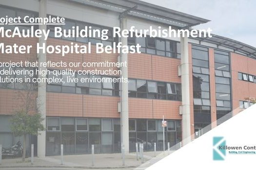 KC Project Complete McAuley Building, Mater Hospital Belfast web